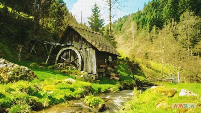 Mühle im Schwarzwaldtal